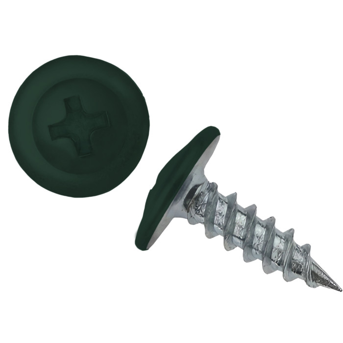 Саморез ПШ 4,2х16 (1000шт) шлиц PH2 RAL 6005